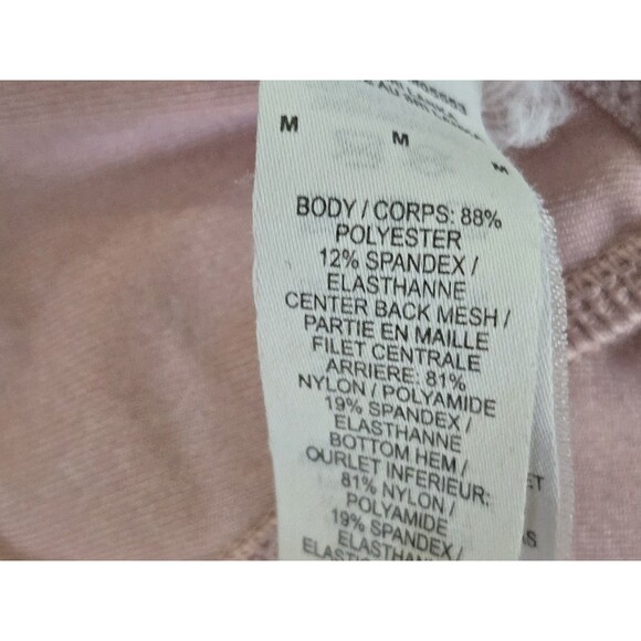 Nike Sports Bra Womens M Dri-Fit Padded Pink Light-Support V-Neck Athletic - Picture 5 of 6